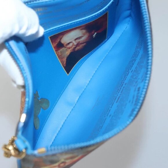 LOUIS VUITTON Celty Pochette Plat Pouch Koons Rubens M64617 LV Auth 132961M - Picture 10 of 16